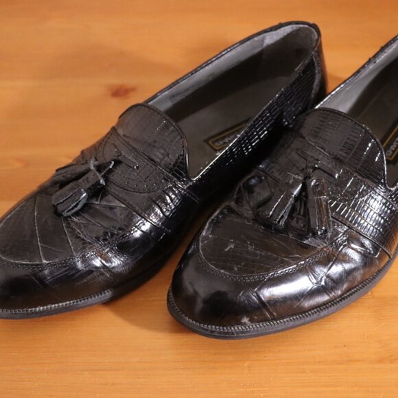 Stacy Adams Genuine Snakeskin Loafer Men’s Size 10 main image 10